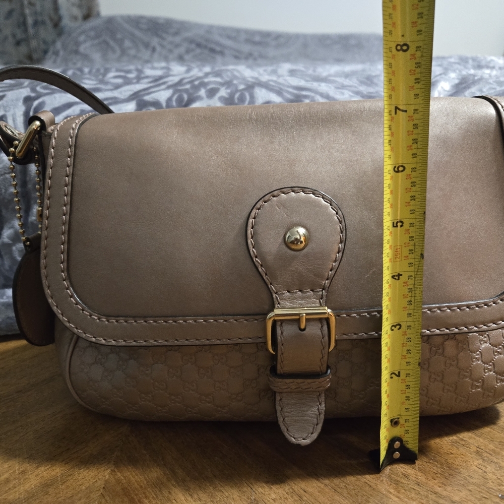Gucci Metallic Blush Crossbody Bag - Picture 13 of 14